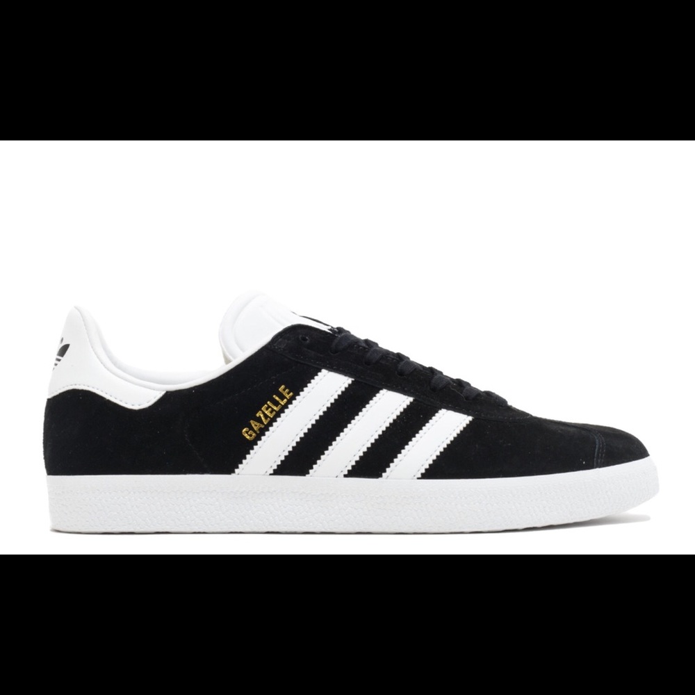 Adidas Men's Originals Gazelle Black Suede, Sz 11